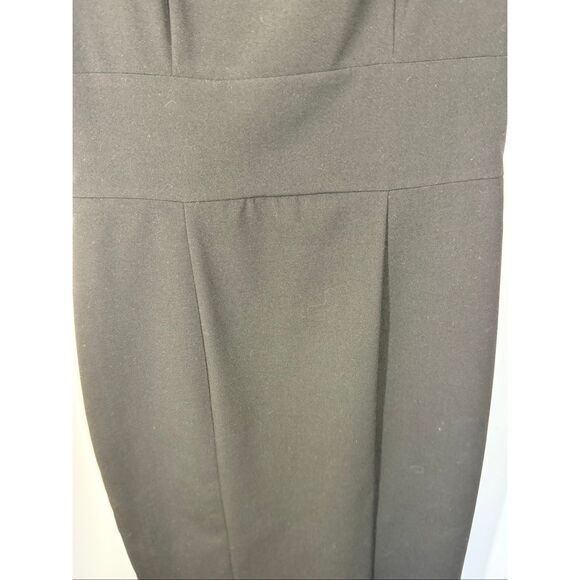 H&M Women black sheath classic back zip dress size 4 - Picture 4 of 8